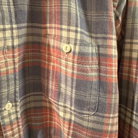 Faherty The Movement™ Autumn Plaid Flannel Button Down - Picture 4 of 5